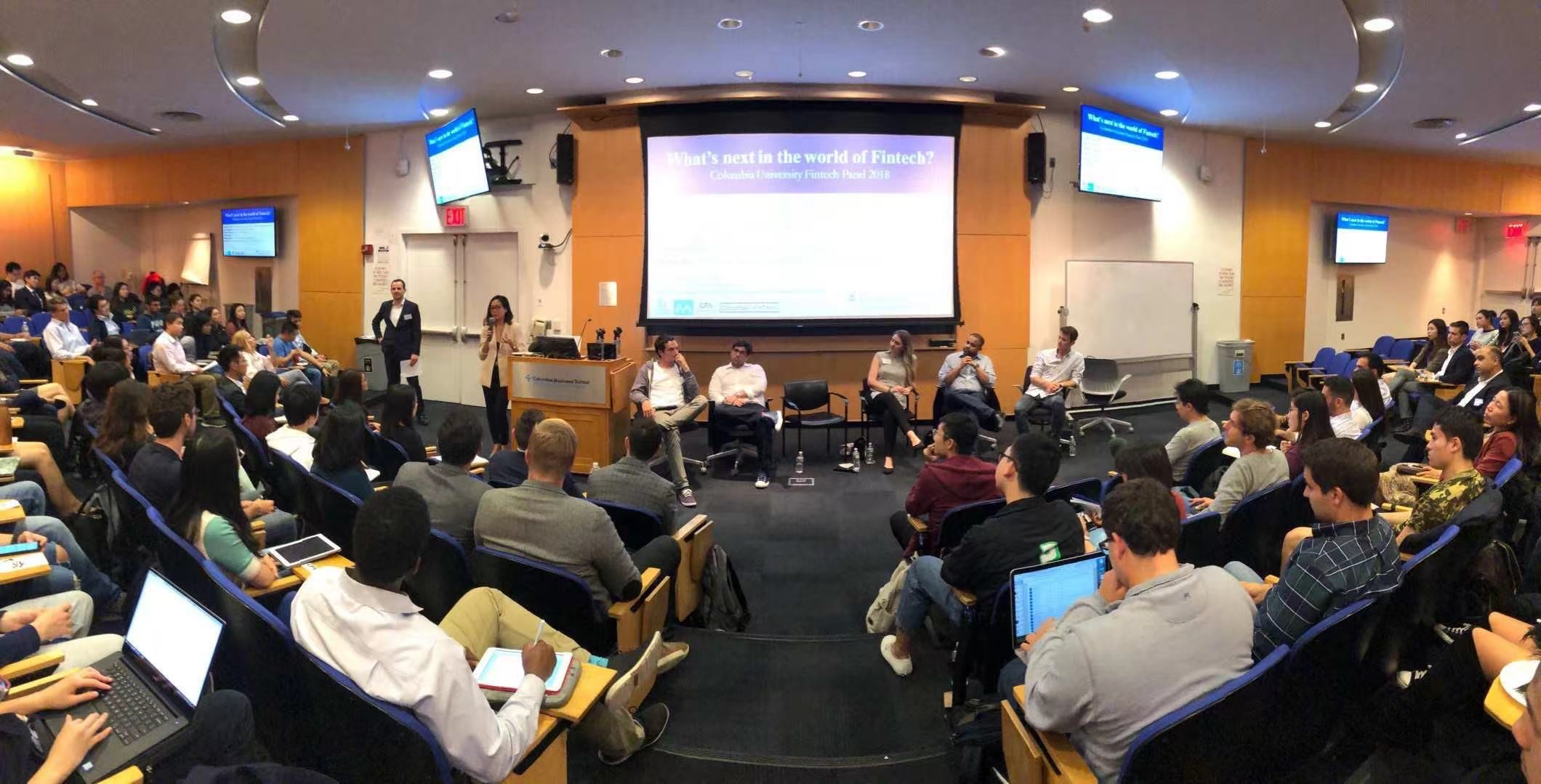 Columbia University Fintech Panel — Speaking to MBA students